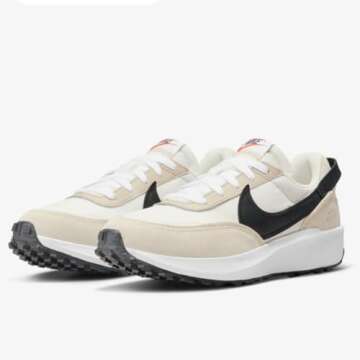 Nike Women's Low-Top Sneakers, Sanddrift Black Phantom White, 5