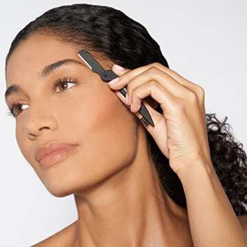 Tweezerman Precision Folding Brow Razor for All