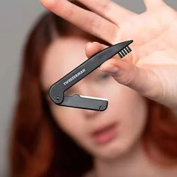 Tweezerman Precision Folding Brow Razor for All