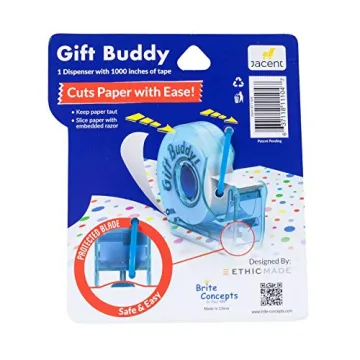 Jacent Gift Buddy Tape Dispenser for Efficient Wrapping