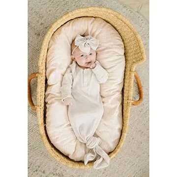 Konssy 3 Pack Muslin Swaddle Blankets for Unisex, Newborn Receiving Blanket, Large 47 x 47 inches, Soft Breathable Muslin Baby Swaddles for Boys & Girls