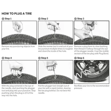 Slime 2040-A Tire Repair Plug Kit for Efficient Repairs