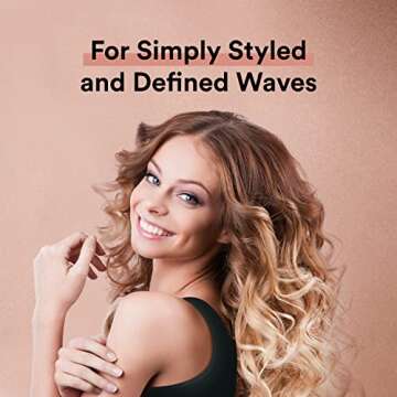 Suave Simply Styled Lightweight Hair Mousse, Wave Mousse Locks in Moisture for Crunch Free Curls 7 oz