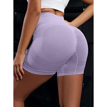 Stylish OVESPORT Women's 3 Piece Workout Shorts for All Activities