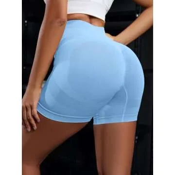 Stylish OVESPORT Women's 3 Piece Workout Shorts for All Activities