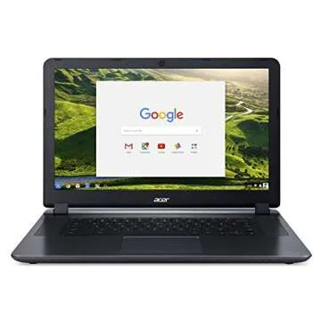 Acer CB3-532 15.6inch HD Chromebook with 12-Hrs Battery