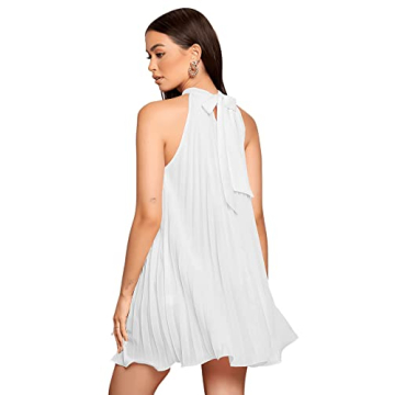 SweatyRocks Women's Halter Mini Dress for Summer Events