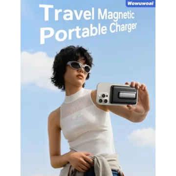 Wowuwoai MagSafe Portable Charger 10000mAh Fast Charging Powerbank