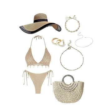 ZAFUL Boho Shell Tassel Bikini Set for Summer Style