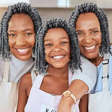 6 Packs Passion Twist Crochet Hair – Stylish & Lightweight