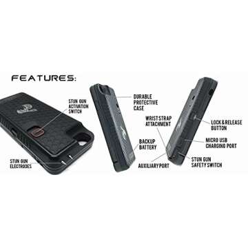 Yellow Jacket Stun Gun + Phone Charger - Ultimate Safety Tool