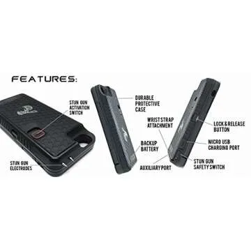 Yellow Jacket Stun Gun + Phone Charger - Ultimate Safety Tool