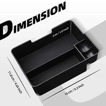 BougeRV Tesla Model 3 Model Y Center Console Organizer