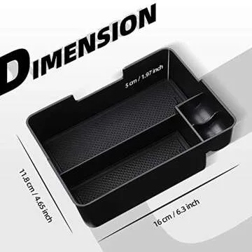 BougeRV Tesla Model 3 Model Y Center Console Organizer