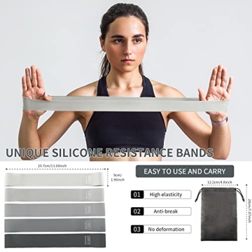 LDJRCP Resistance Bands Set for Home Fitness and Travel