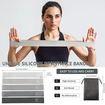 LDJRCP Resistance Bands Set for Home Fitness and Travel