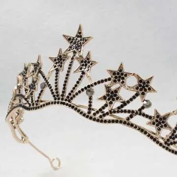 Vofler Star Headband Crown for All Occasions and Costumes