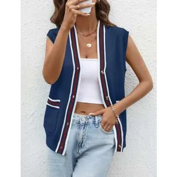 Stylish LOMON Women's Sweater Vest 2025 for All Occasions