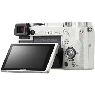 Sony Alpha a6000 Mirrorless Digital Camera with 16-50 mm Lens, 24 MP (White)