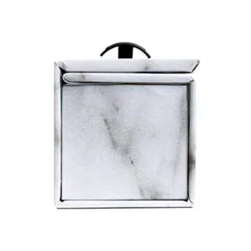 ChicWrap Carrara Marble Foil Dispenser for Stylish Cooking
