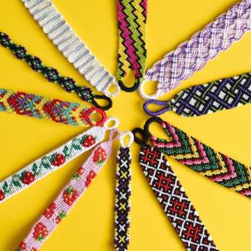 Happytime Friendship Bracelet Making Kit for Girls - Fun DIY Jewelry Craft Set