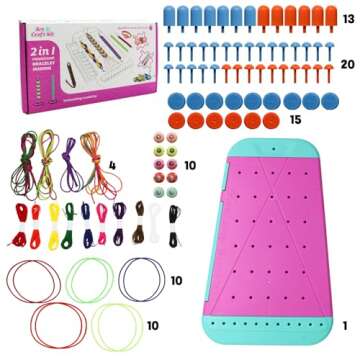 Happytime Friendship Bracelet Making Kit for Girls