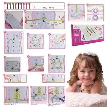 Happytime Friendship Bracelet Making Kit for Girls