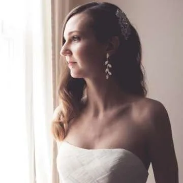 Elegant Bridal Earrings for Weddings & Special Occasions