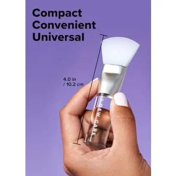 I DEW CARE Soft Facil Tool - Silicone Face Mask Brush | Wash Off, Lotion Applicator, Professional Skin Care Jelly Spatula, Cruelty-free, Hygienic, Compact Size, Clay Mud Peel Off Mask