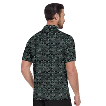 ZITY Men's Performance Golf Polo Short Sleeve - Casual Stylish Shirt