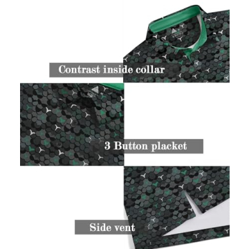 ZITY Men’s Golf Polo - Moisture Wicking & Stylish