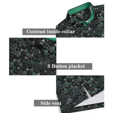 ZITY Men’s Golf Polo - Moisture Wicking & Stylish