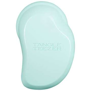 Tangle Teezer Original Detangler Brush and Scalp Massage Bundle, to Exfoliate and Detangle Color-Tre...