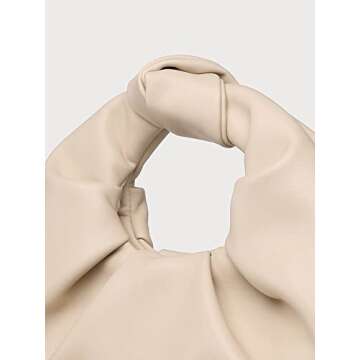 Stylish Verdusa Women's Ruched PU Leather Handbag