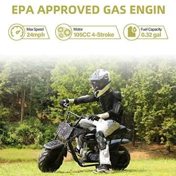 Oryxearth Mini Dirt Bike for Kids Adventure Fun