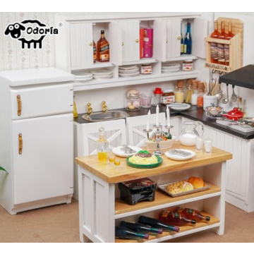 Odoria Miniature Faucets for Dollhouses - 4 Pack