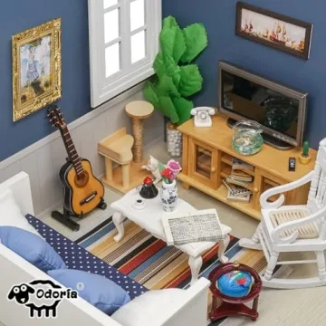 Odoria Miniature Faucets for Dollhouses - 4 Pack