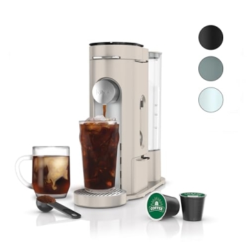 Ninja Pods Grounds Coffee Maker Compact K-Cup Compatible