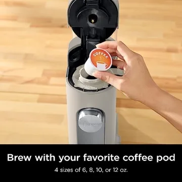 Ninja Pods Grounds Coffee Maker Compact K-Cup Compatible