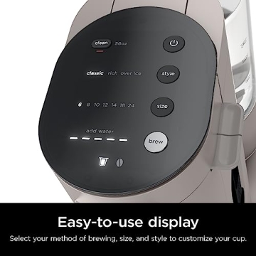 Ninja Pods Grounds Coffee Maker Compact K-Cup Compatible