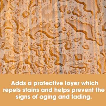 Furniture Clinic Boiled Linseed Oil | Refined Oil for Wood, Furniture, Stone & Metal | Fast Drying Glossy Finish | Restore & Protect | for Tables, Handles, & More (8.5oz / 250ml)