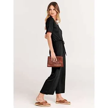 ANRABESS Women Summer Casual Jumpsuit with Pockets