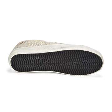 Stylish VINTAGE HAVANA Womens Kate Metallic Sneakers Grey