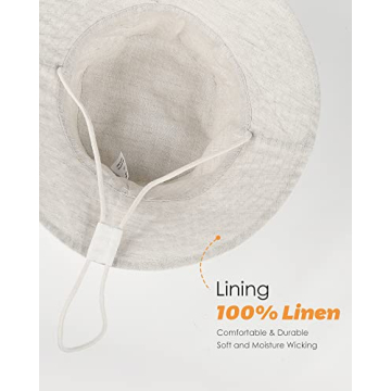 Baby Sun Hat for Toddlers - Adjustable Summer Bucket Hat