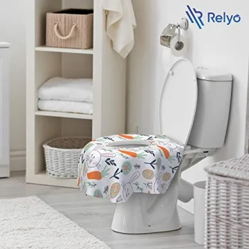 Relyo Extra-Large Disposable Toilet Seat Covers for Hygiene
