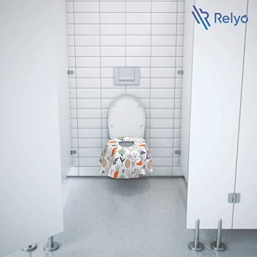 Relyo Extra-Large Disposable Toilet Seat Covers for Hygiene