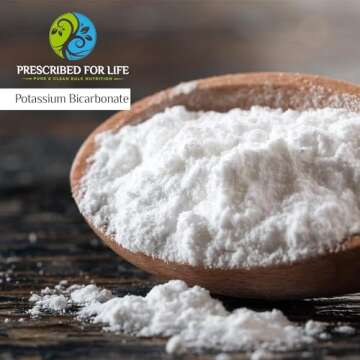 Prescribed for Life Potassium Bicarbonate Powder - Pure USP Grade for Health & Home