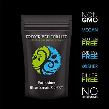 Premium Potassium Bicarbonate Powder for Baking & Gardening
