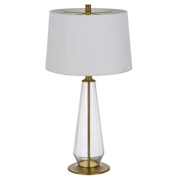 Antique Bronze Table Lamp Set with Adjustable Lighting