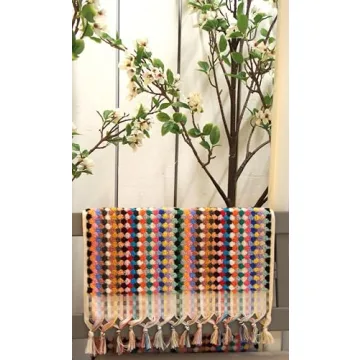 Citizens of the Beach Rainbow Turkish Hand Towel Boho Style